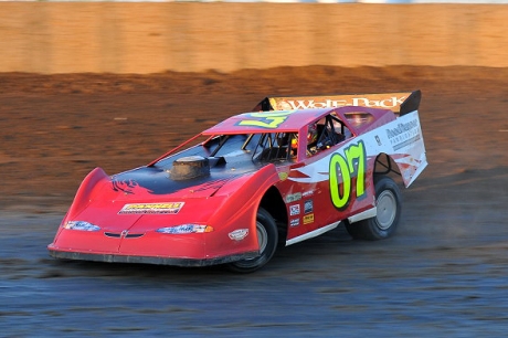 Kelly Boen swept a weekend doubleheader at Junction Motor Speedway. (fasttrackphotos.net)