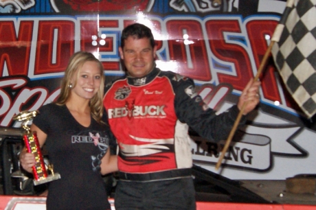 Brad Neat picked up $2,500 at Ponderosa Speedway. (Hilary Ballard)