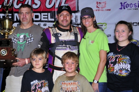 Chris Madden claimed his third Lucas Oil victory of the season. 
(focusedonracing.com)
