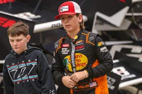 Wyatt Earnhardt Miller will pilot a Crate Late Model. (Jack Reitz)