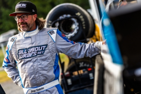 Gregg Satterlee at Port Royal Speedway. (heathlawsonphotos.com)