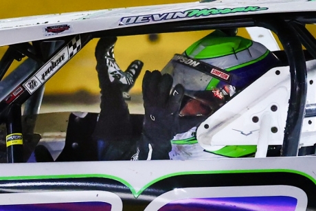 Devin Moran signals crew members. (joshjamesartwork.com)