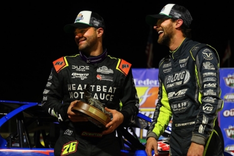 Winner Brandon Overton (left) and runner-up Cody Overton. (joshjamesartwork.com)