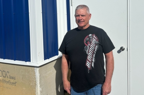 Hall of Famer supporter Jeff Alsip. (Bryan Ault photo)