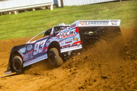 Carson Ferguson at Brownstown Speedway. (heathlawsonphotos.com)