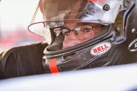Billy Moyer ready for battle. (Tyler Carr)