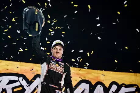 Ricky Thornton Jr. notched his fourth 2026 victory. (Emily Schwanke/woolms.com)