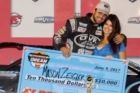 Mason Zeigler won a 2017 Dream prelim. (heathlawsonphotos.com)