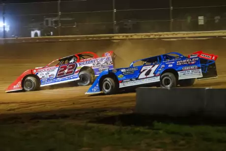 Drake Troutman (22) finished second at WVMS. (Zach Yost)