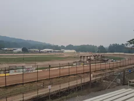 Bedford Speedway cancelled Friday because of air quality conditions. (facebook.com/bedfordspeedway)