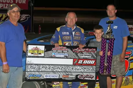 John Kaanta picked up $2,000 at Casino Speedway. (crpphotos.com)