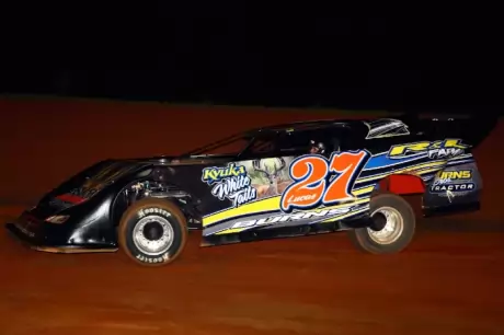 Lucas Burns heads to his richest victory. (Heath Lawson)